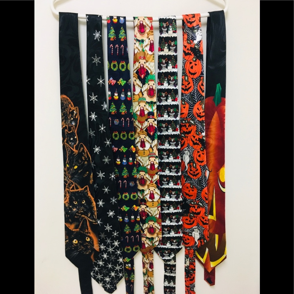 7 Ties Holiday All Steven Harris Halloween Xmas